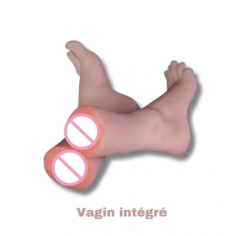 Vaginette pied femme